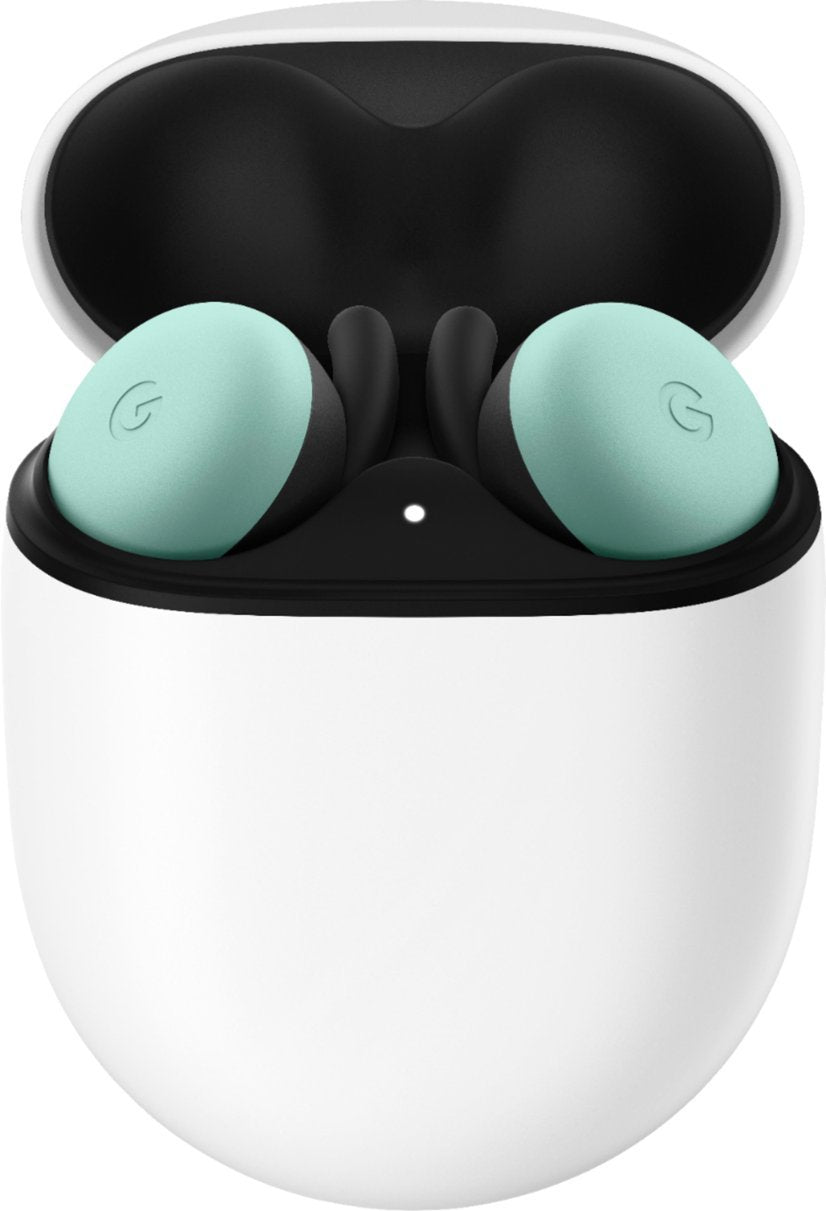 Google Pixel Buds In-Ear Smart True Wireless Earbuds with Wireless Charging Case - Quiet Mint