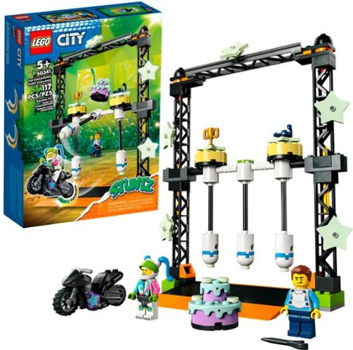 Lego City The Knockdown Stunt Challenge (60341), 117 Pieces