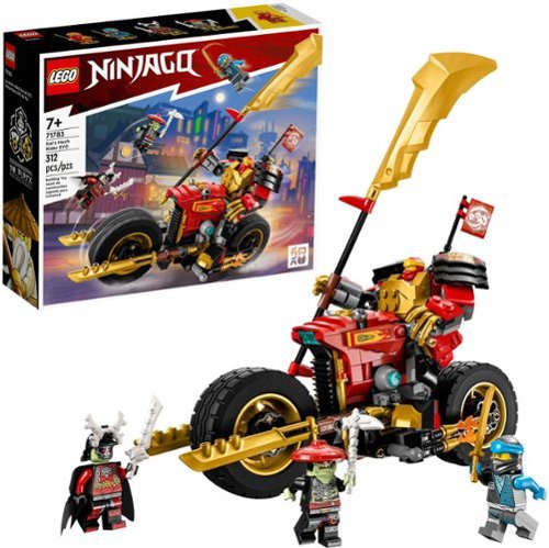 LEGO NINJAGO Kai's Mech Rider EVO Action Figure Toy (312 pcs) 71783