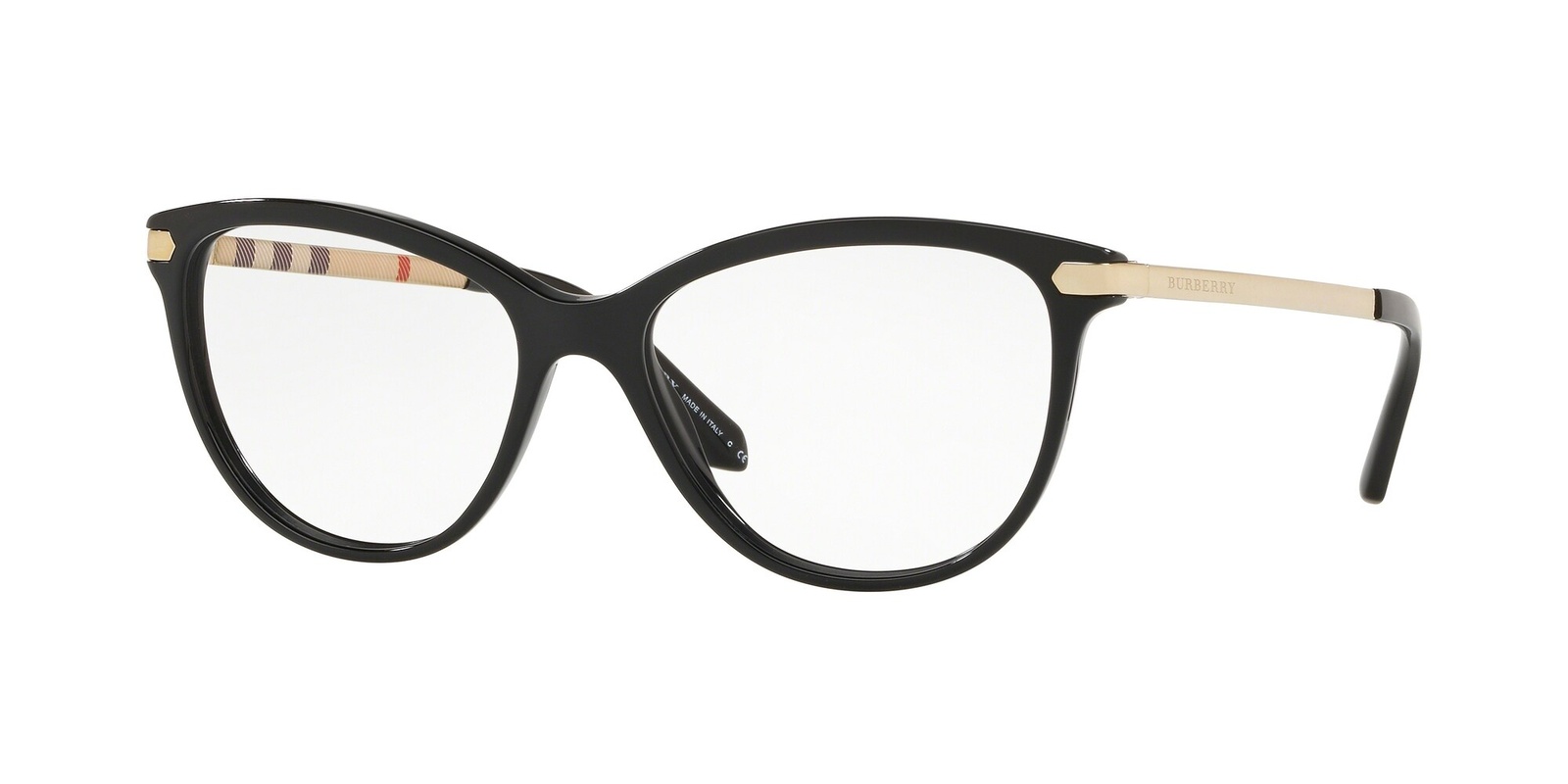 Burberry BE2280 3001 Women's Eyeglass Frames - Black