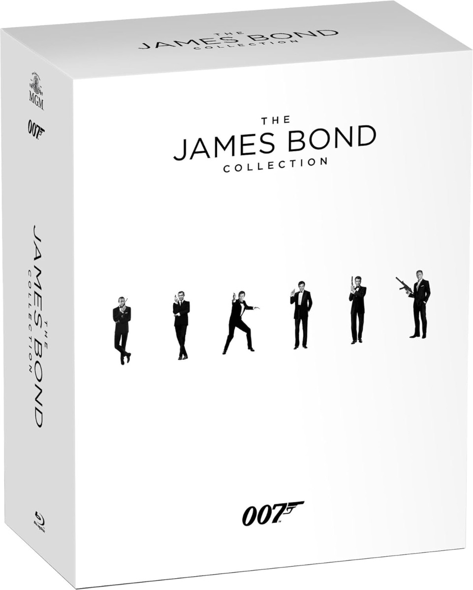 The James Bond Collection: A Complete 23-film Box Set (Bilingual) [Blu-ray]