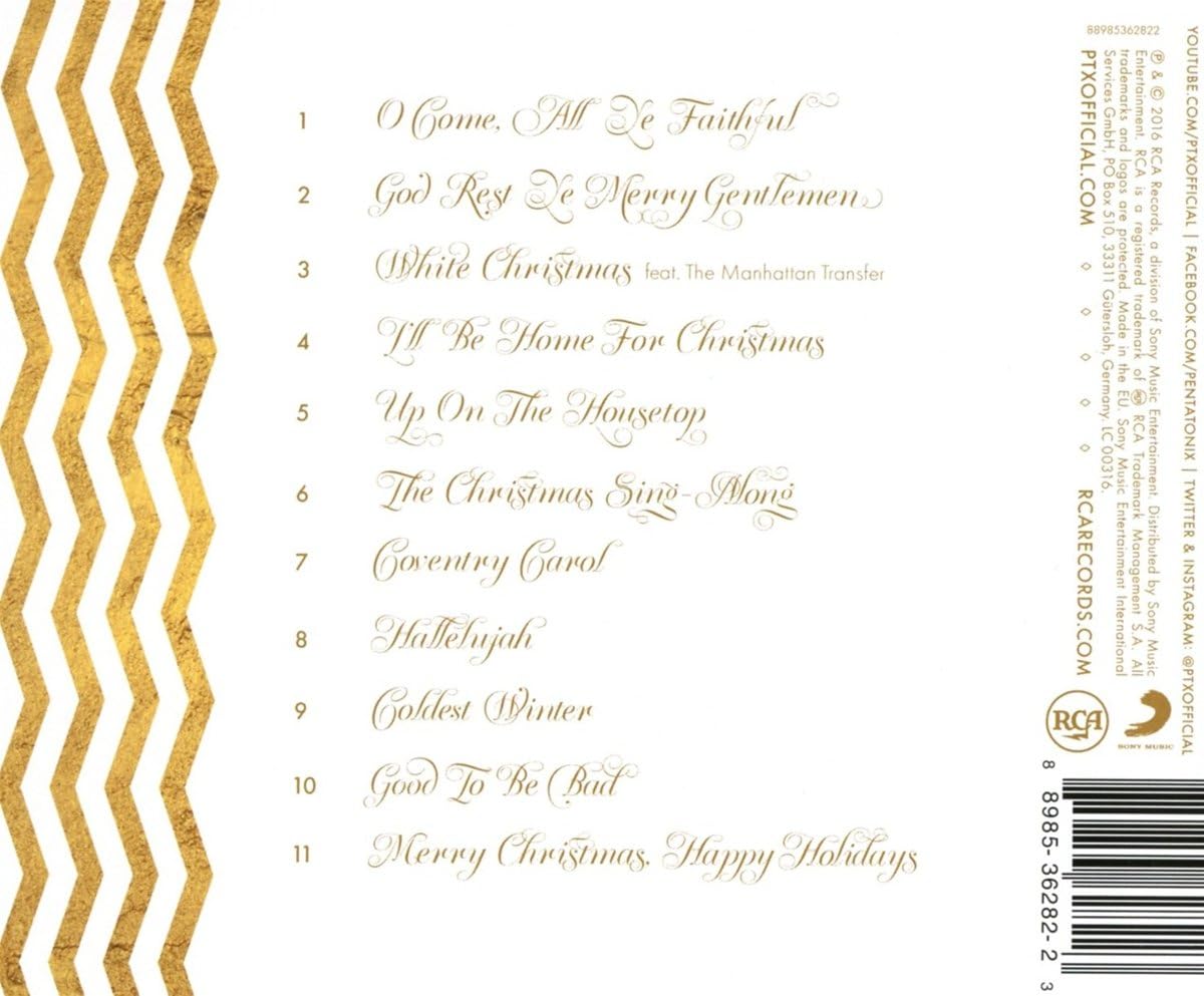 Pentatonix - A Pentatonix Christmas (2016, CD)