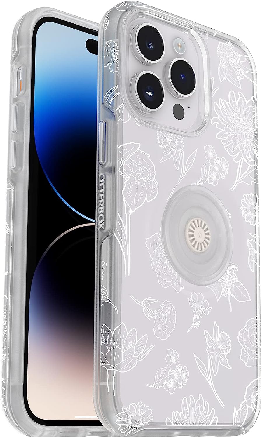 OtterBox Otter + POP Symmetry Clear Series for iPhone 14 Pro Max - Flower of Month (Clear)