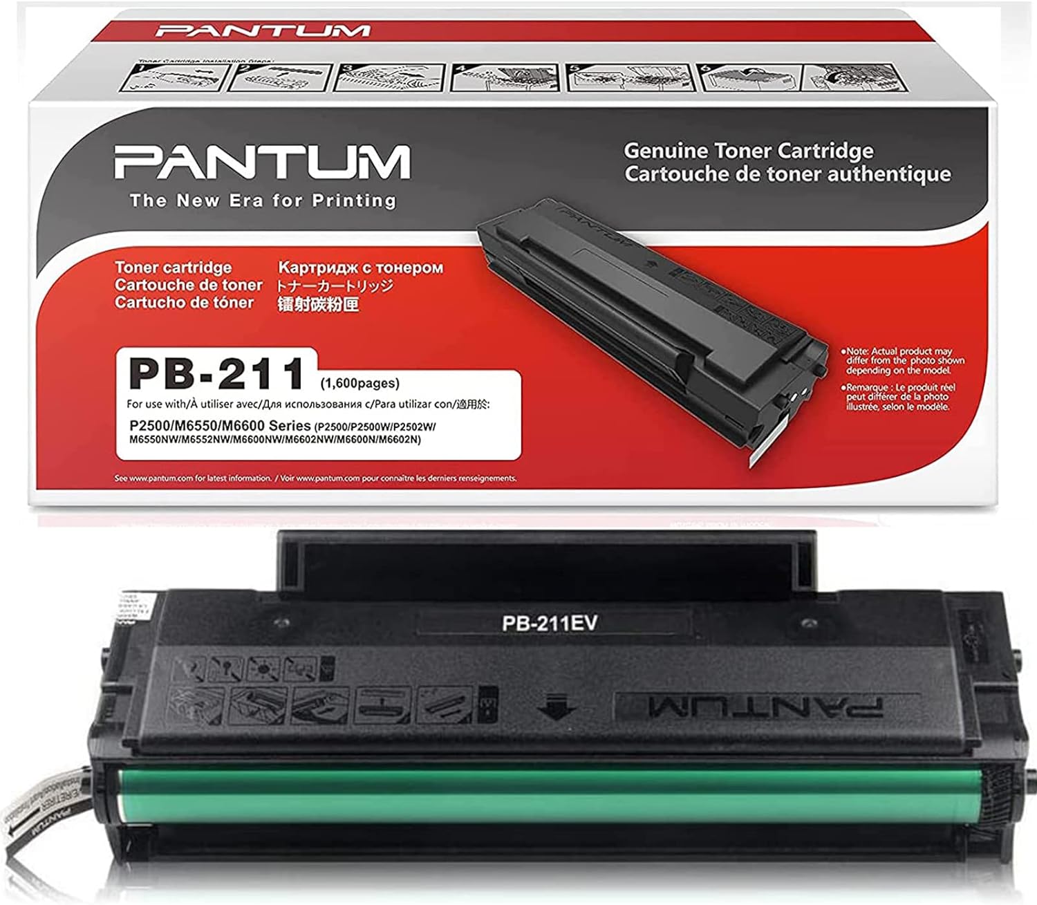 PANTUM PB-211 Original Toner Cartridge - Black