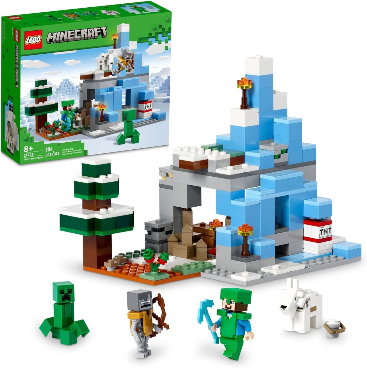 LEGO  21243 Minecraft - The Frozen Peaks