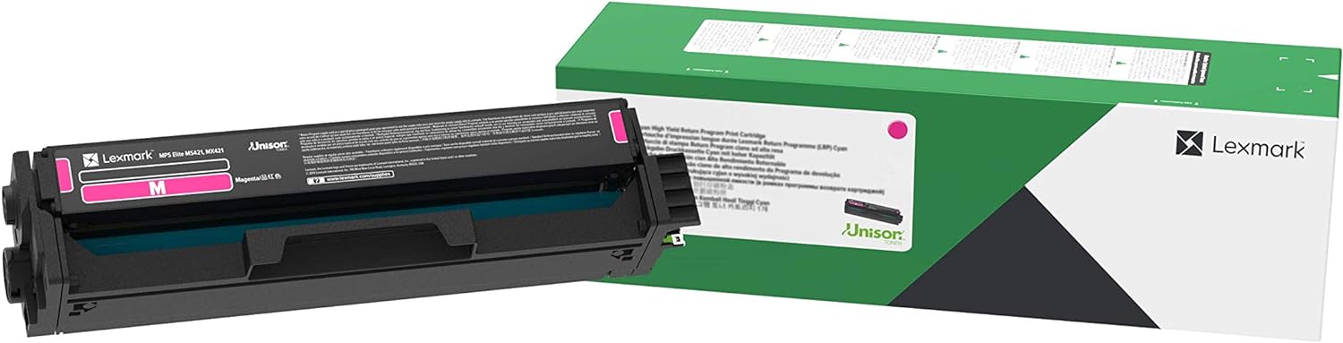 Lexmark C3210M0 Magenta Return Program Print Cartridge 