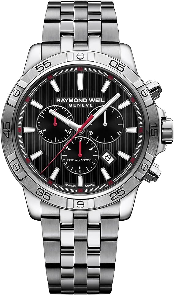 RAYMOND WEIL Men's 8560-ST2-20001 Tango 302 Analog Display Quartz Silver Watch