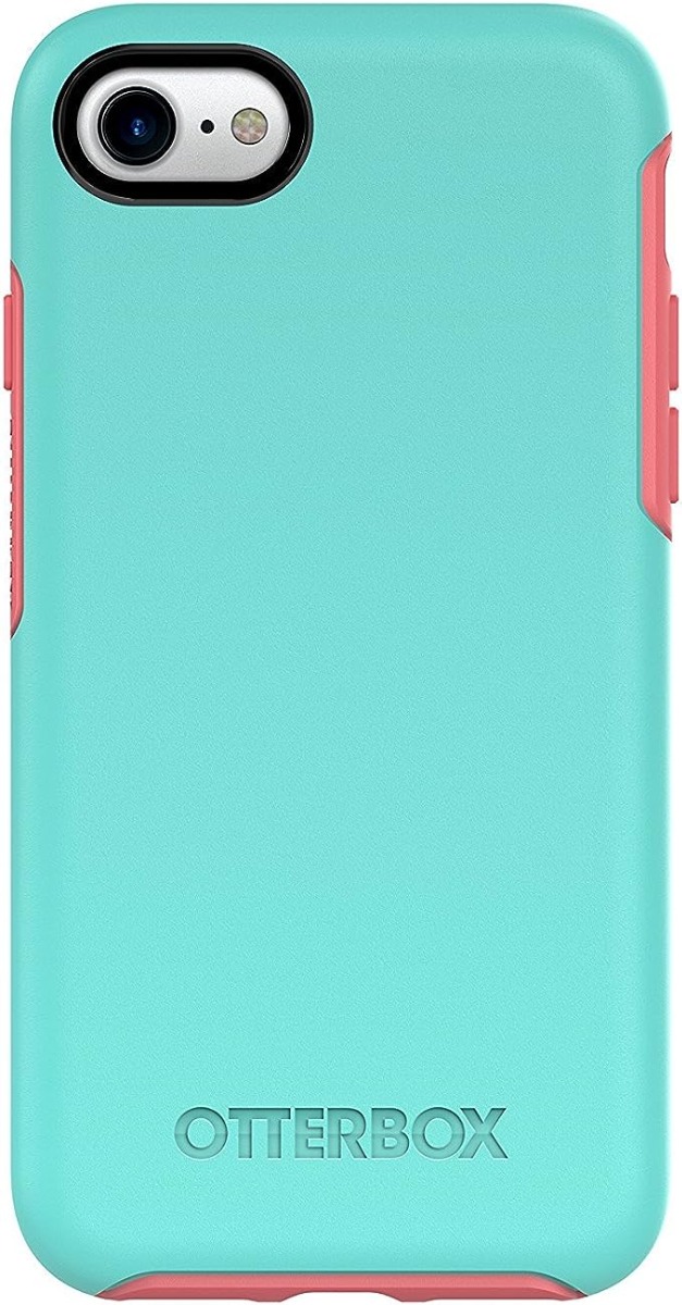OtterBox Symmetry Series Case for iPhone 8 & iPhone 7 - Candy Shop (Aqua Mint/Candy Pink)