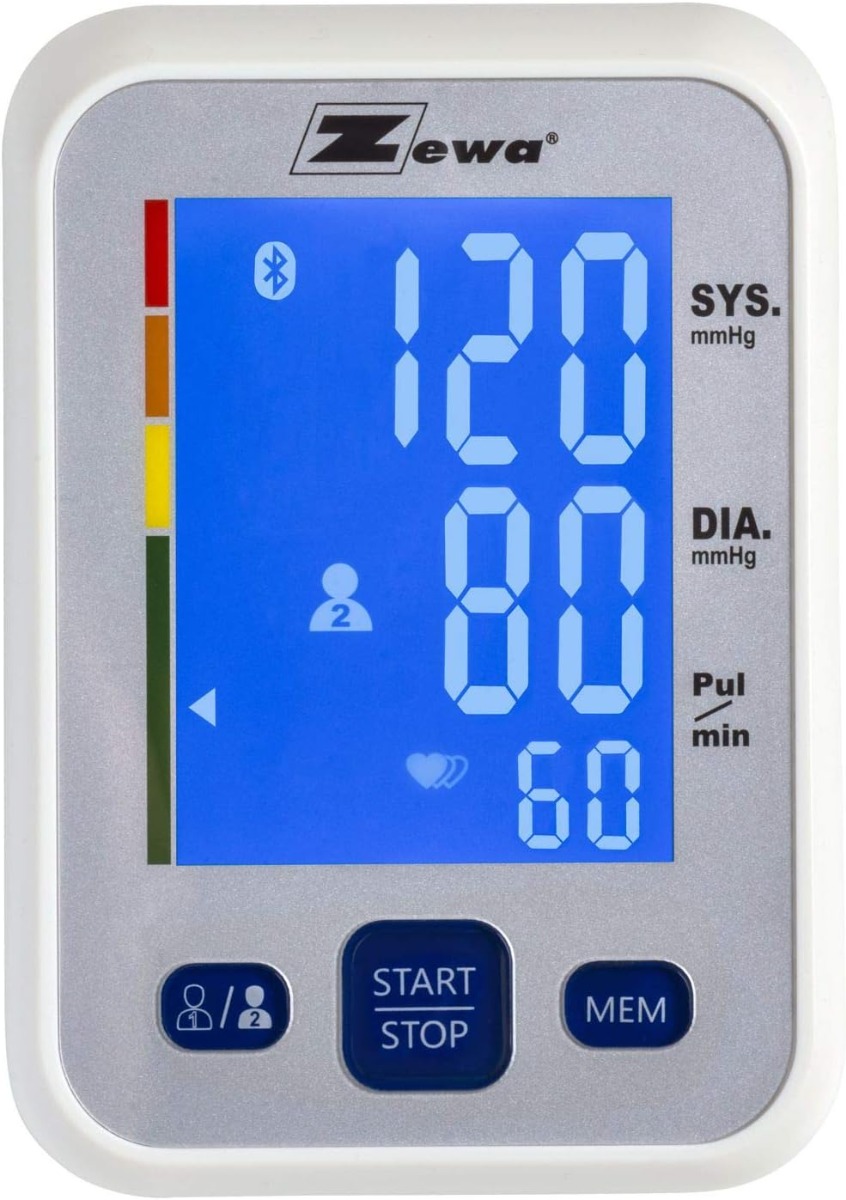 Zewa Automatic Blood Pressure Monitor with Bluetooth