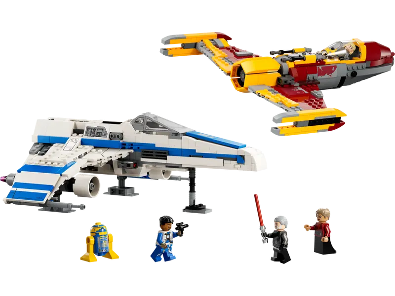 LEGO 75364 Star Wars: New Republic E-Wing vs. Shin Hati’s Starfighter