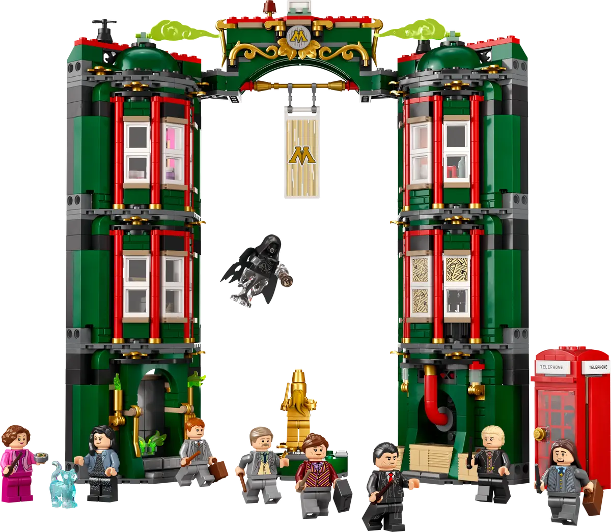 Lego 76403 Harry Potter The Ministry of Magic Building Toy (990 pcs)