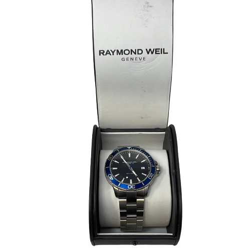 Raymond Weil Tango Black Dial Mens Watch 8260-ST3-20001