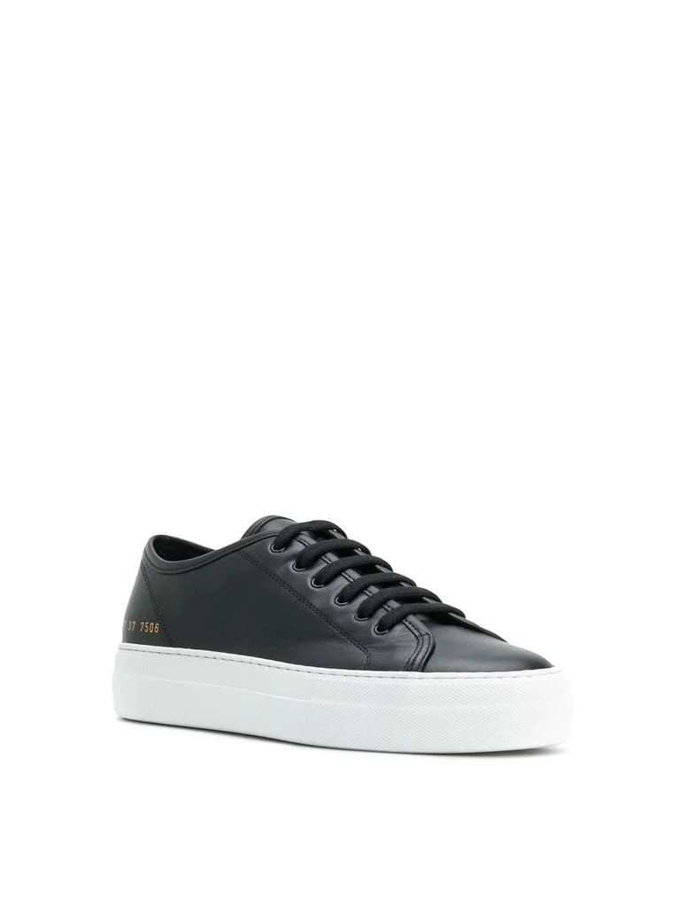 COMMON PROJECTS - Tournament Low Super Sneakers, Black - US 9