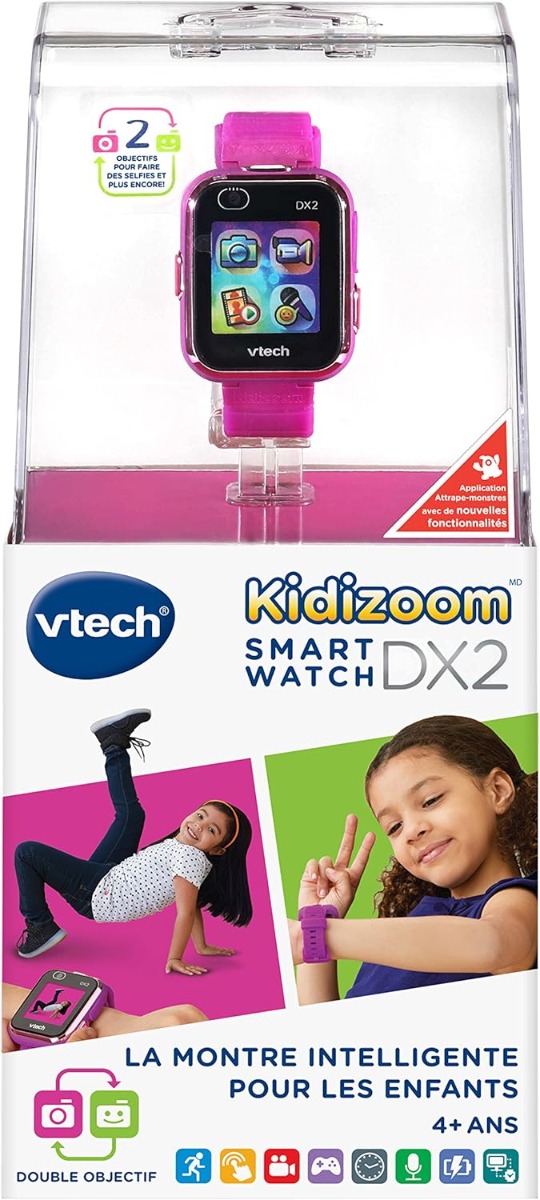 VTech Kidizoom Smartwatch DX2 - Purple (French Version)
