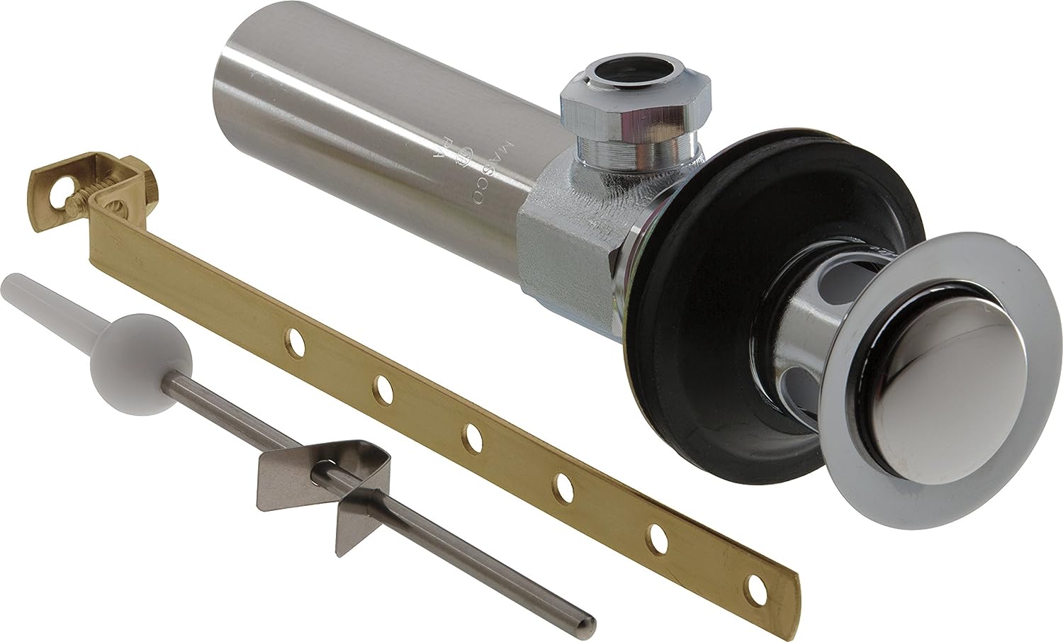 Delta Faucet RP26533BL Zura Metal Lavatory Drain Assembly Less Lift-Rod, Matte Black
