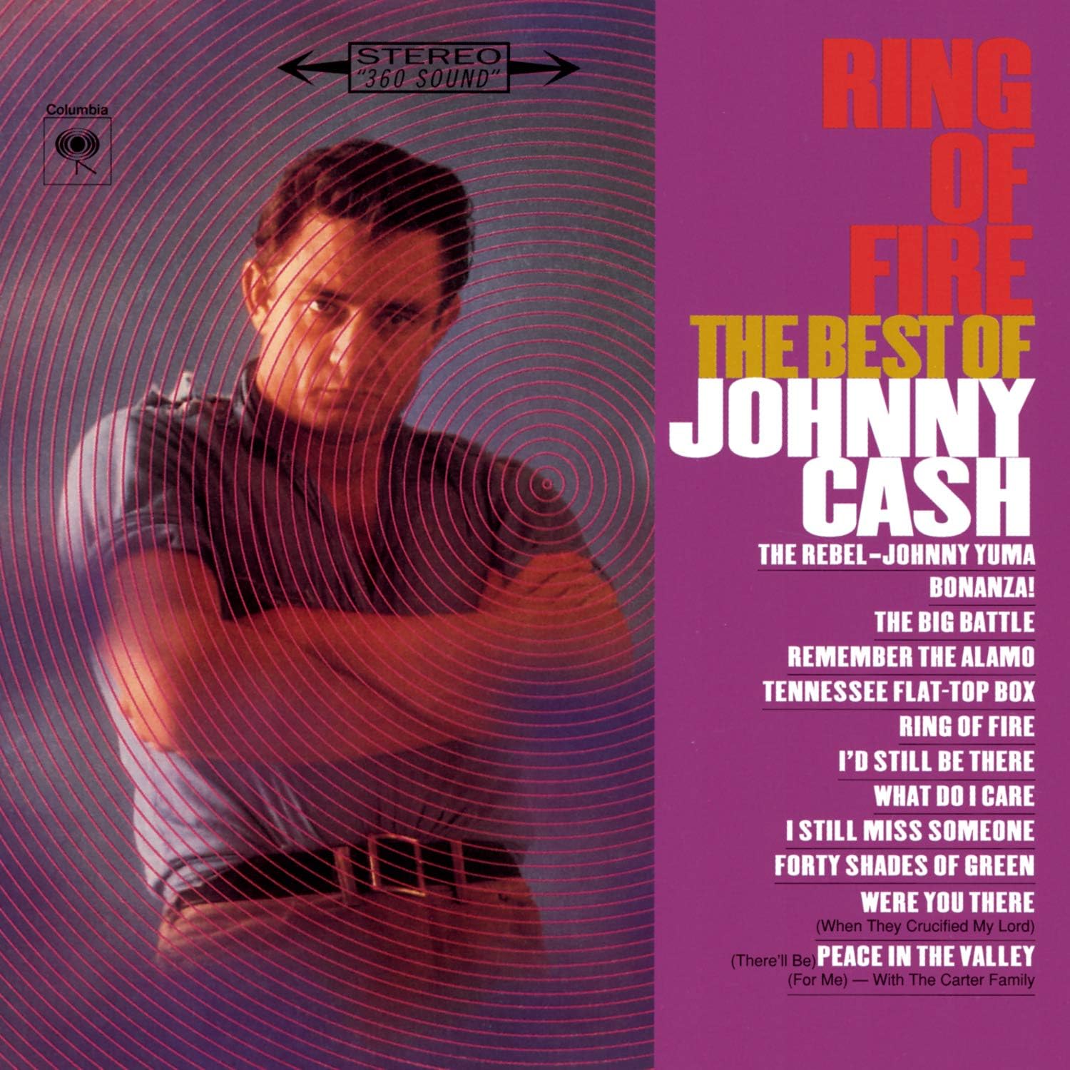 Ring Of Fire - The Best Of Johnny Cash (1963, CD)