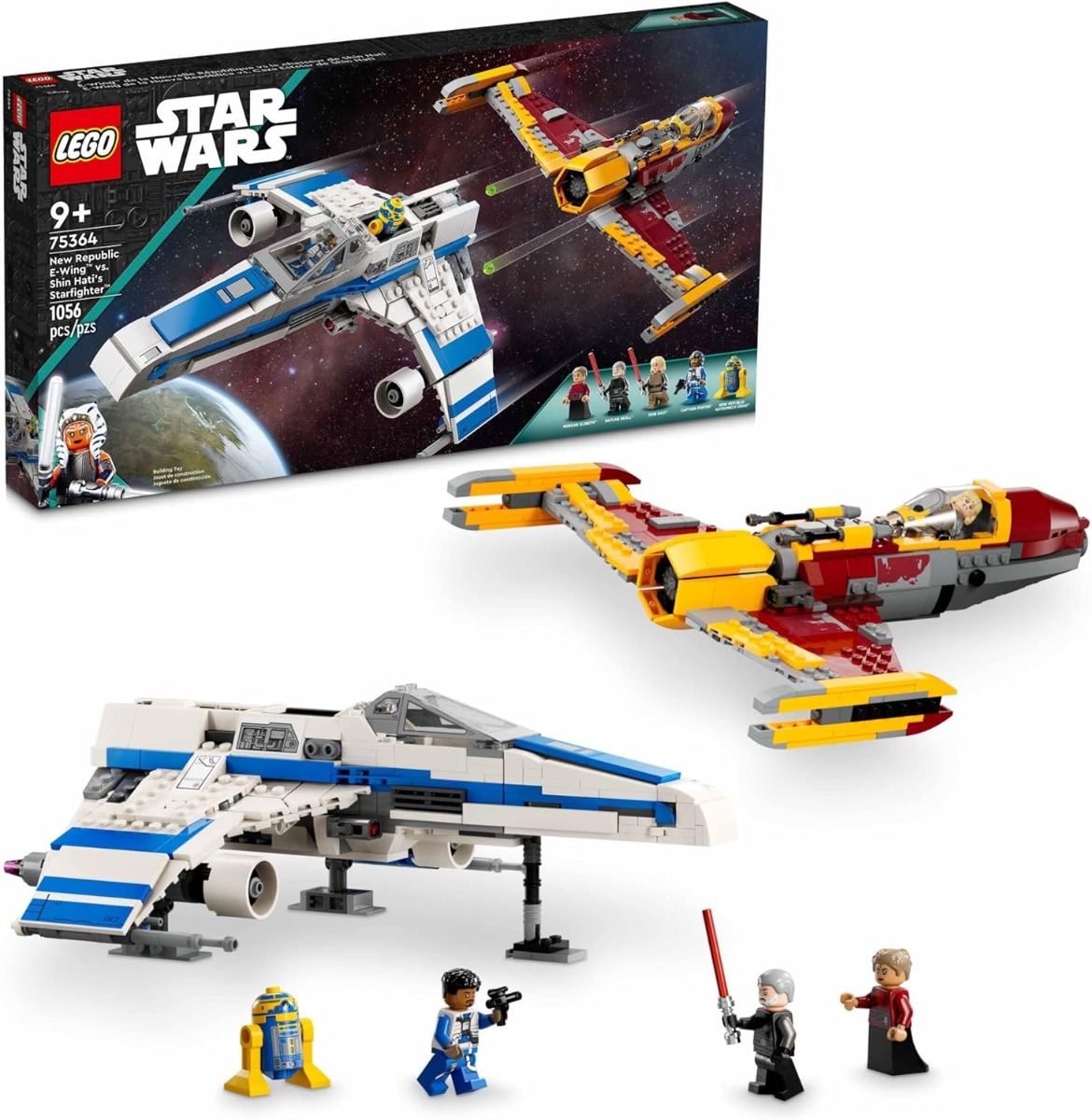 LEGO 75364 Star Wars: New Republic E-Wing vs. Shin Hati’s Starfighter