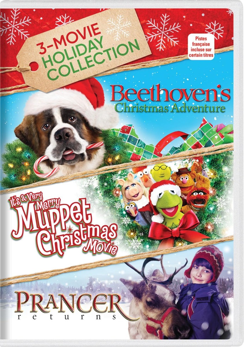 3-Movie Holiday Collection (Beethoven's Christmas Adventure / It's a Very Merry Muppet Christmas Movie / Prancer Returns) [DVD]