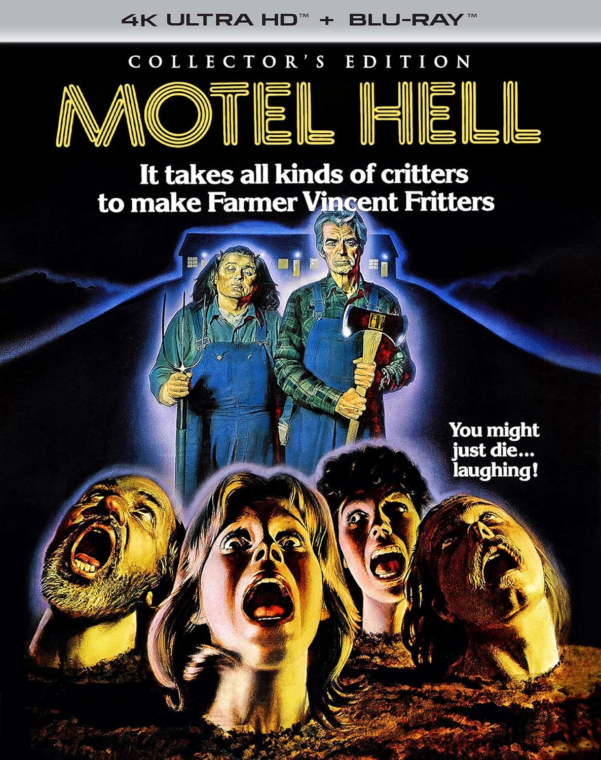 Motel Hell: Collector's Edition (1980, 4K Ultra HD + Blu-ray)