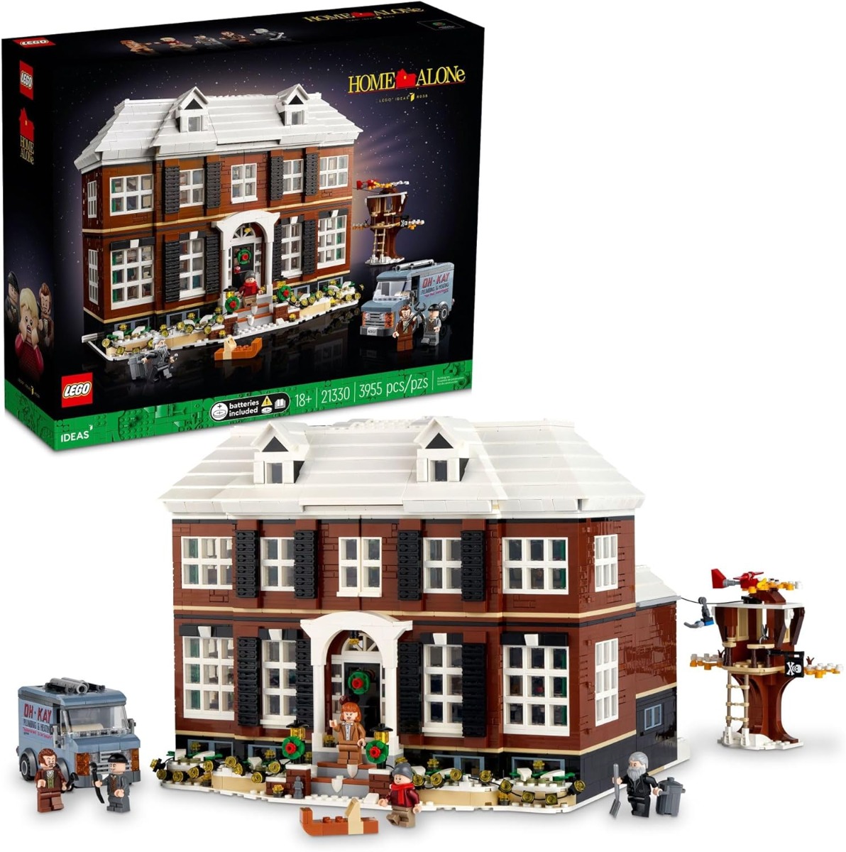 LEGO 21330 Ideas Home Alone Building Kit (3955 pcs)