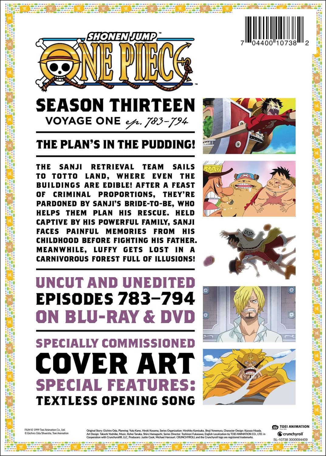 One Piece: Season Thirteen - Voyage One (Blu-ray + DVD)