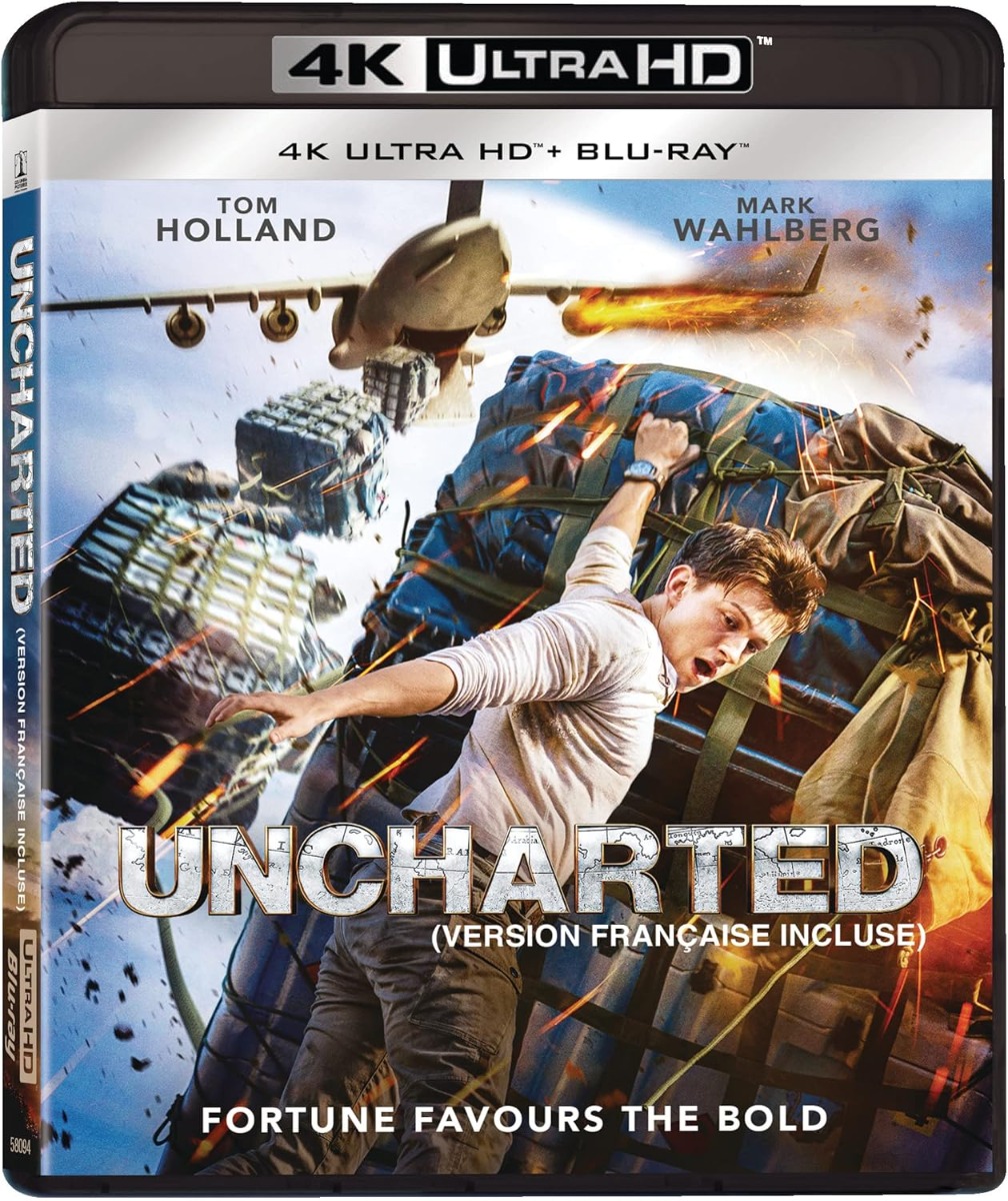 Uncharted 4k uhd/blu-ray Combo