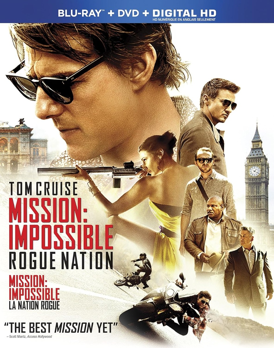 Mission: Impossible - Rogue Nation [Blu-ray + DVD + Digital HD] (Bilingual)