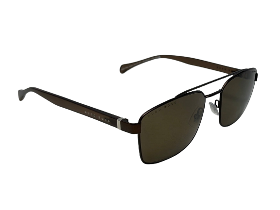 Boss by Hugo Boss 1117/S Polarized Sunglasses - Matte Brown