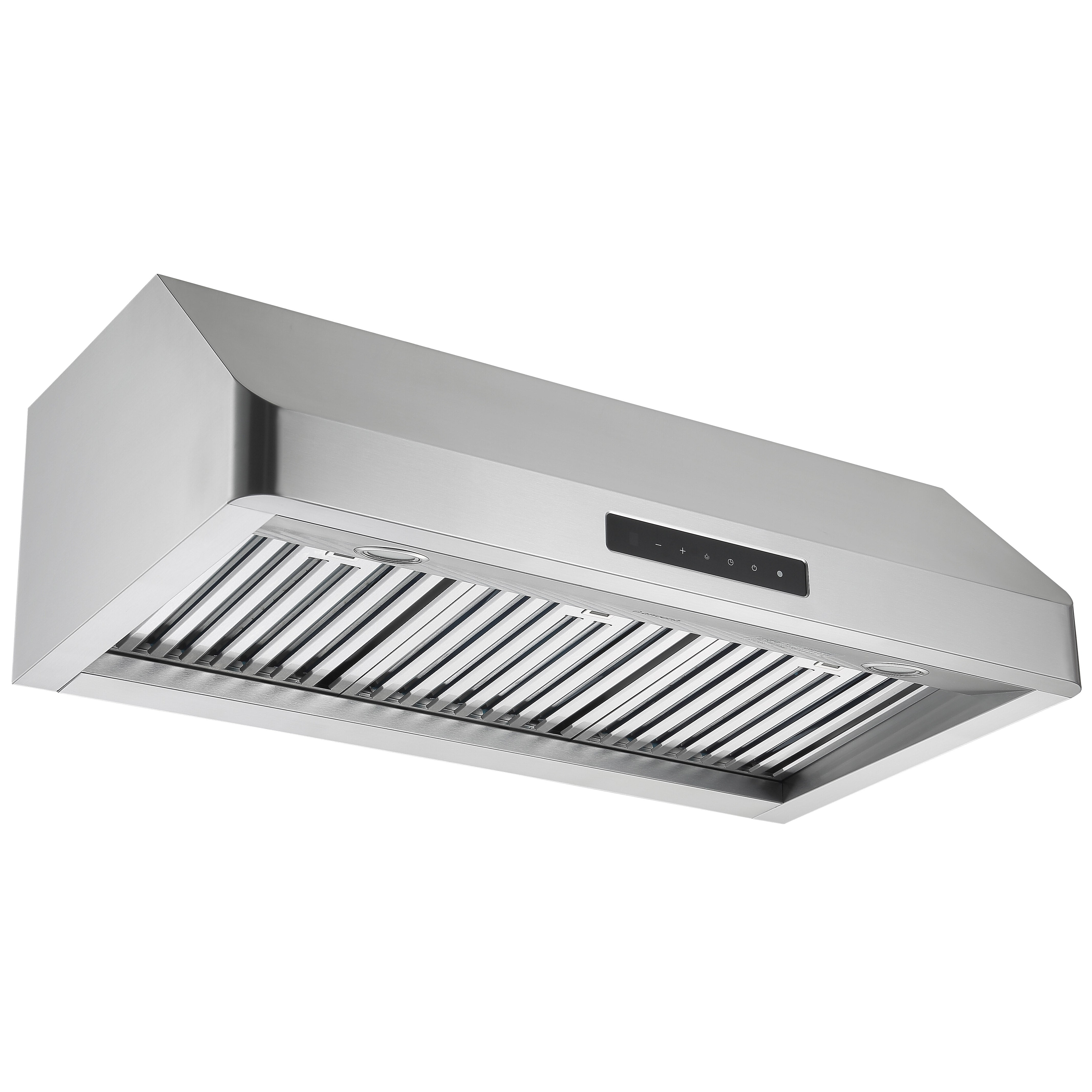 Ancona AN-1257 36 in. Pro Series Turbo Stainless Steel Under Cabinet Range Hood with Night Light Feature