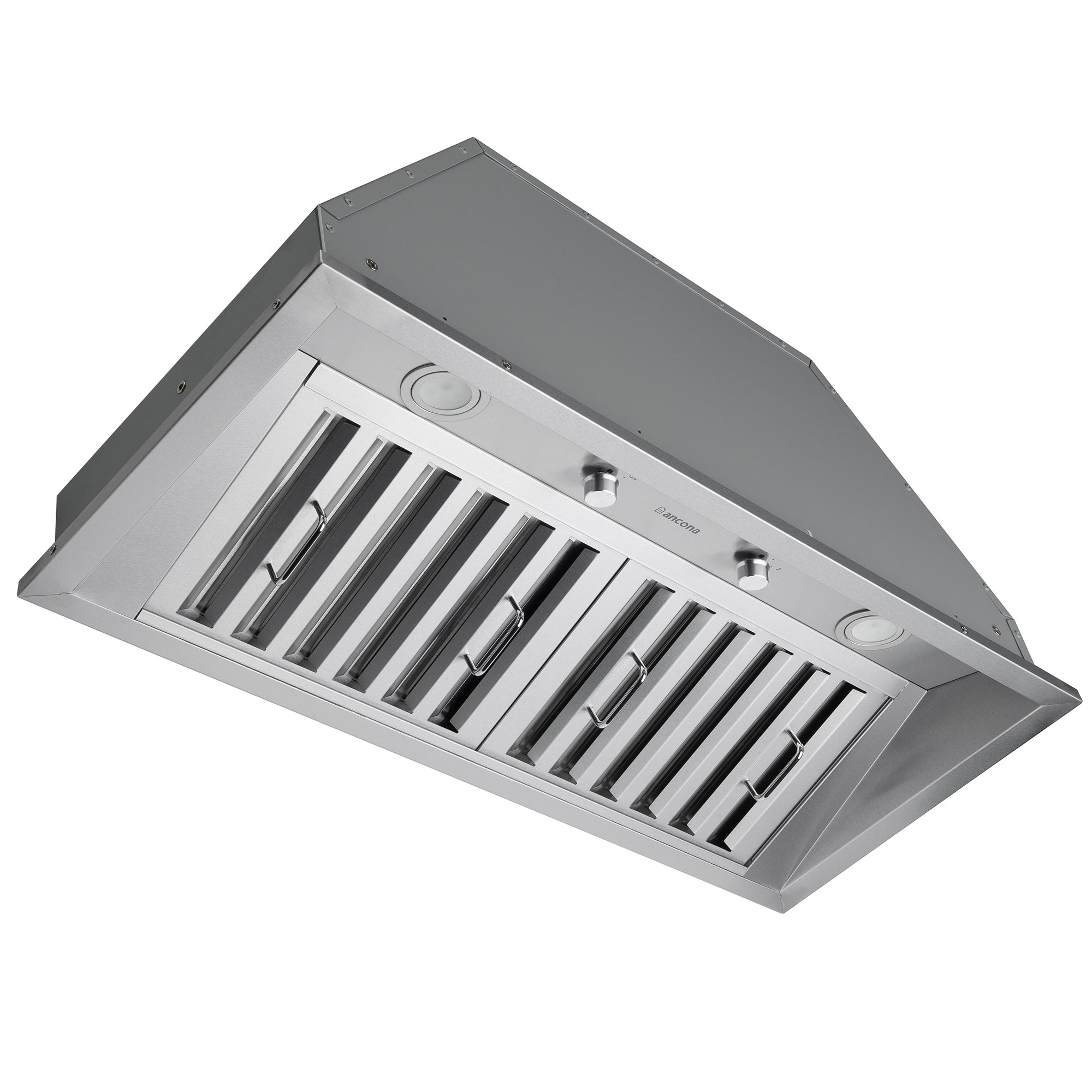 Ancona AN-1327 34 in. Pro  600 CFM Stainless Steel Ducted Insert Range Hood