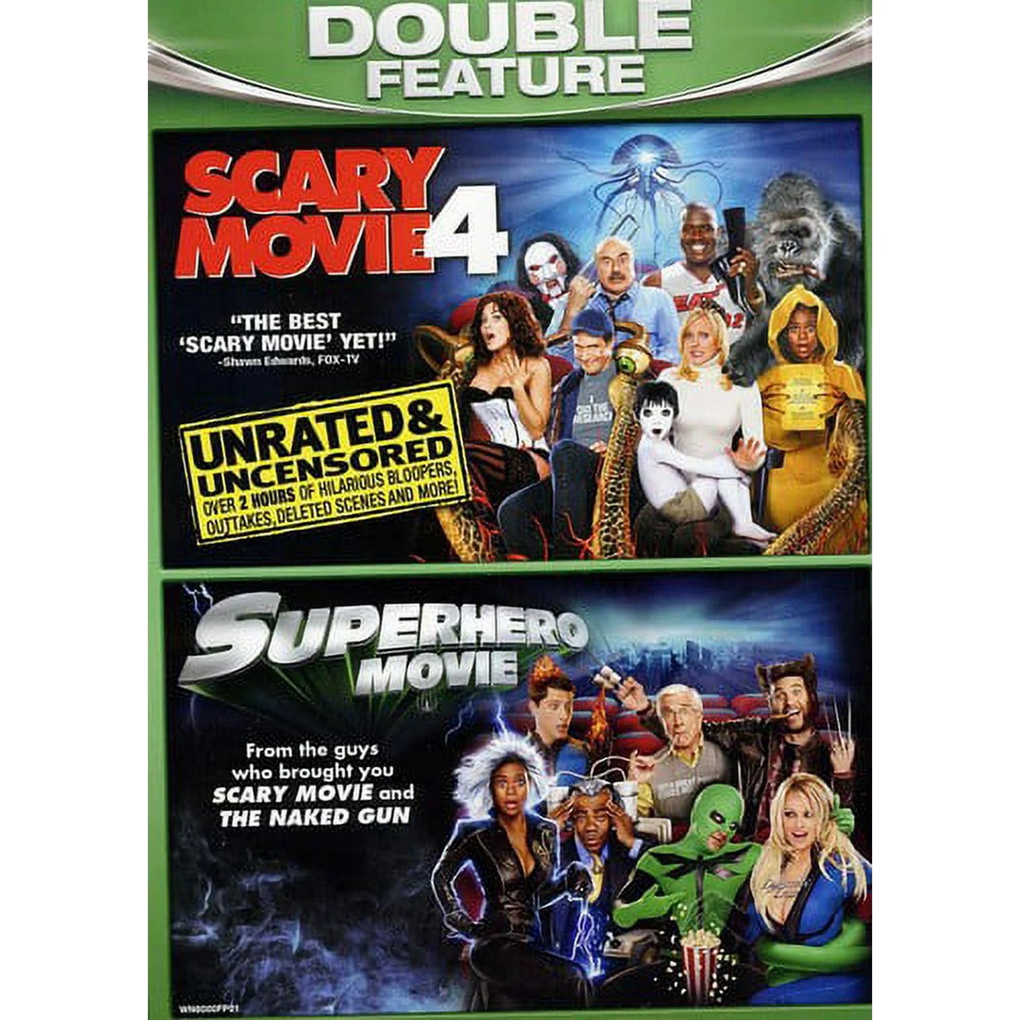 Scary Movie 4 / Superhero Movie (Comedy Double Feature) [DVD]