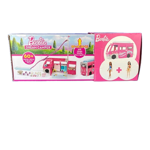Barbie Camper, Doll Playset With 60 Accessories