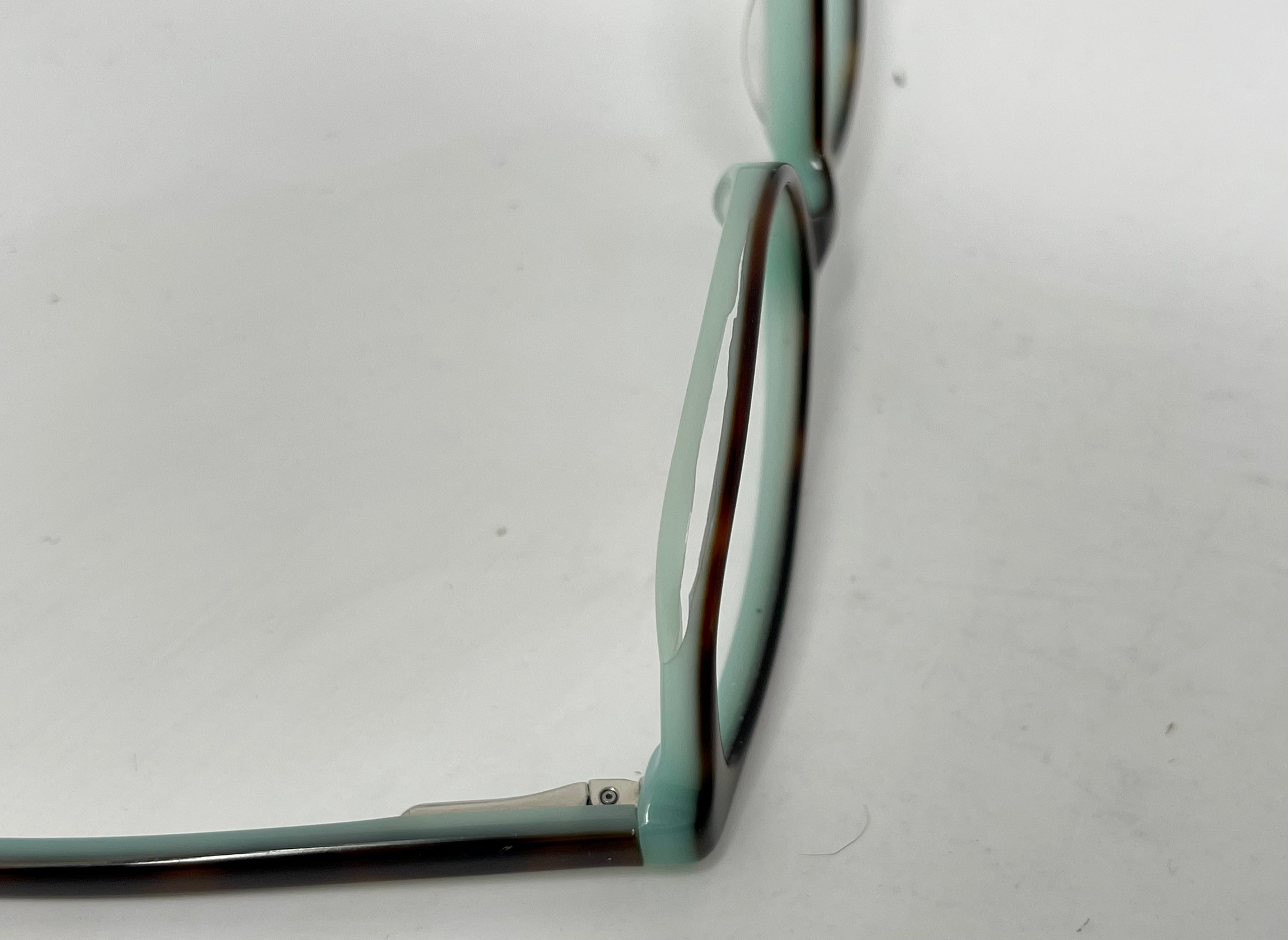BULOVA Ixtapa Eyeglasses Frames - Havana/Mint **AS-IS, SEE CONDITION**