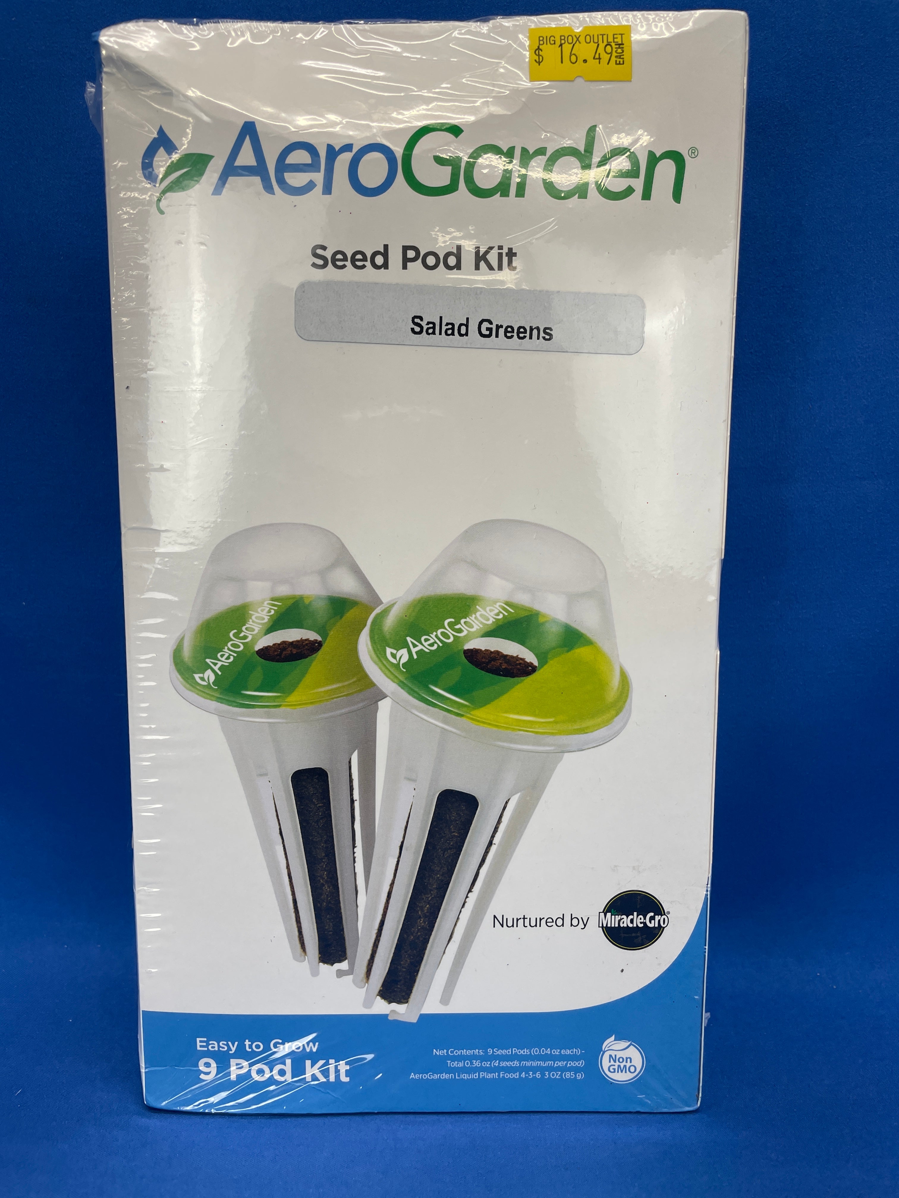 AeroGarden Seed Pod Kit - Salad Greens - (9-Pod)