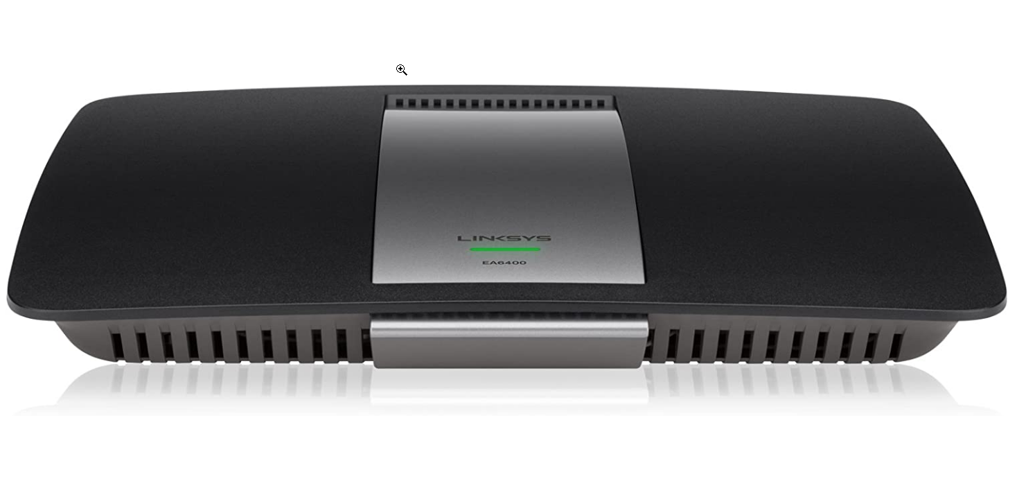 Linksys Smart Wi-Fi AC1600 Router (EA6400), Black