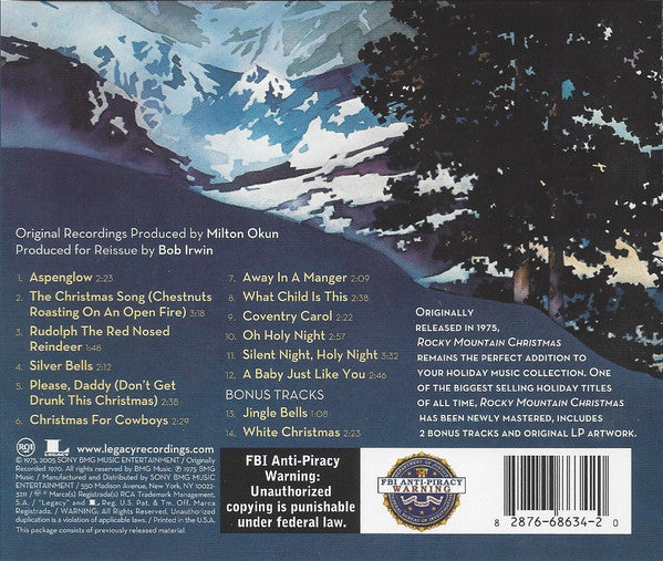 John Denver – Rocky Mountain Christmas (2005, CD)
