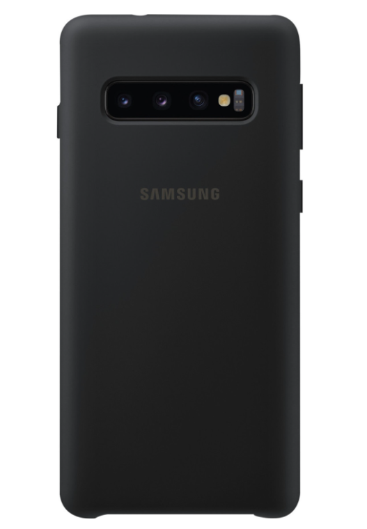 SAMSUNG Original Galaxy S10 Protective Silicone Cover Case - Black