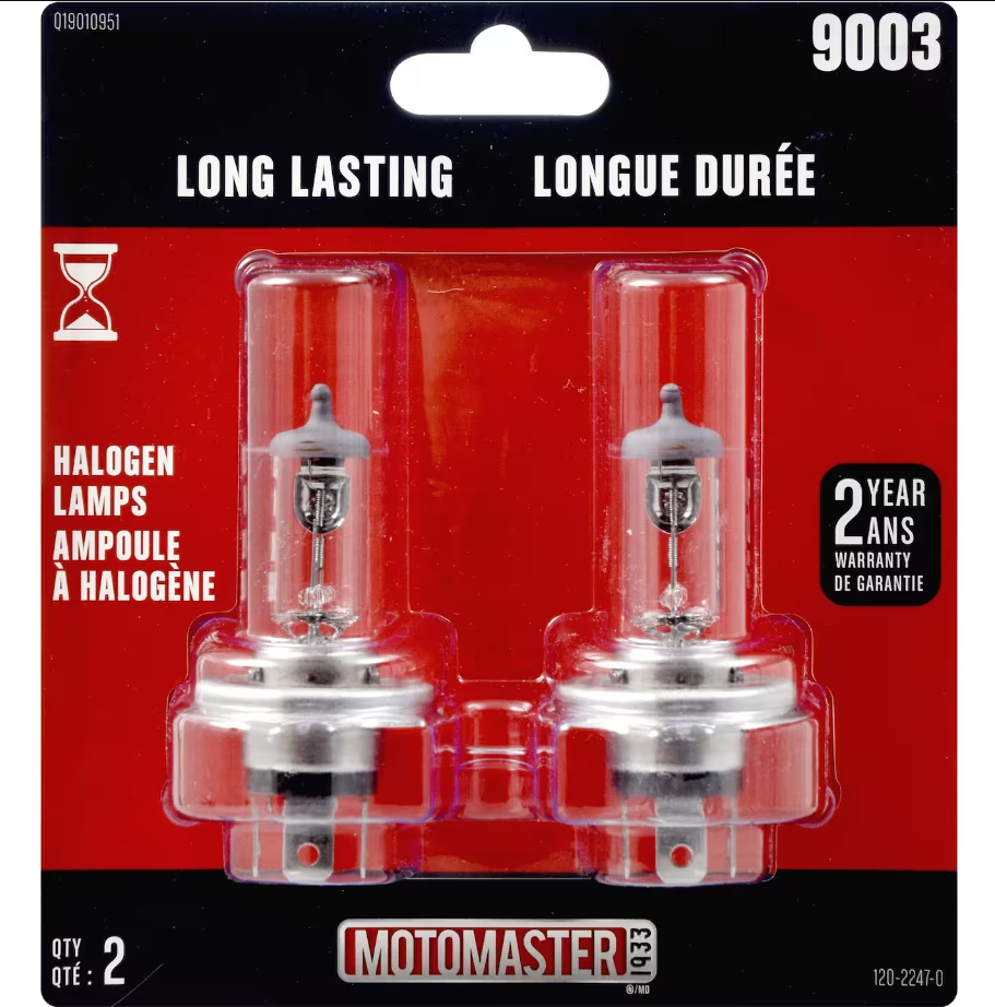 9003 Long Lasting Halogen Bulb (pack of 2)