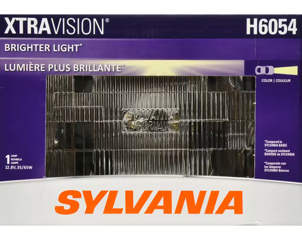 SYLVANIA H6054 XtraVision Sealed Beam Headlight
