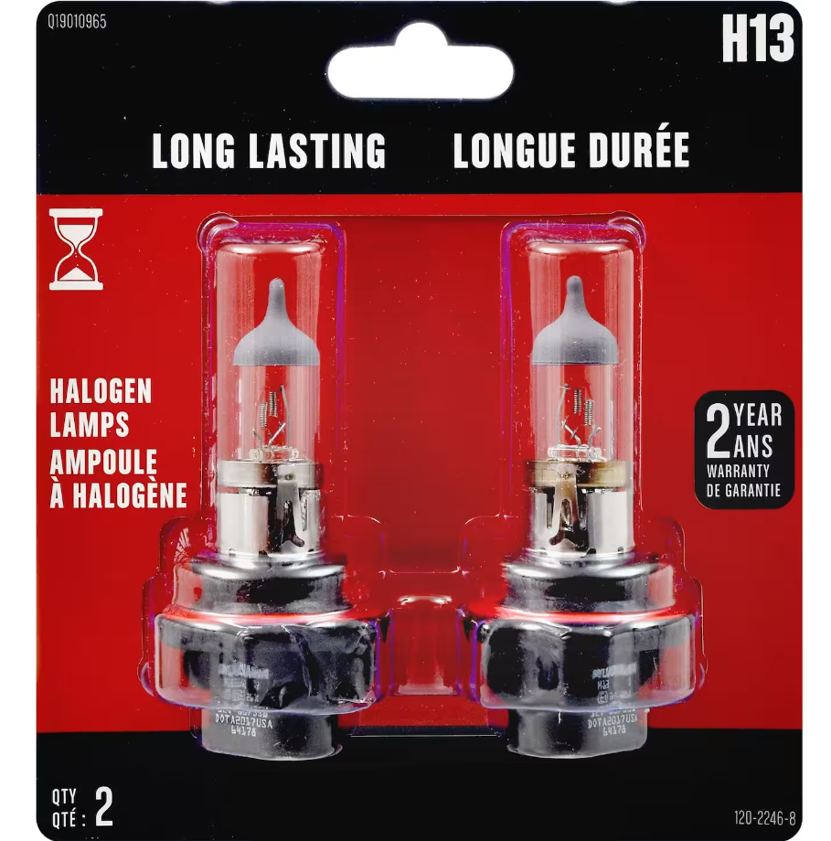 H13 Long Lasting Halogen Bulb (pack of 2)