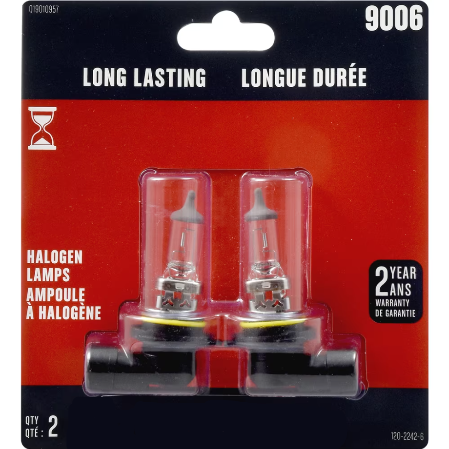 9006 Long Lasting Halogen Bulb (pack of 2)