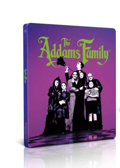 The Addams Family Limited Edition Steelbook, 4K UltraHD + Digital Code