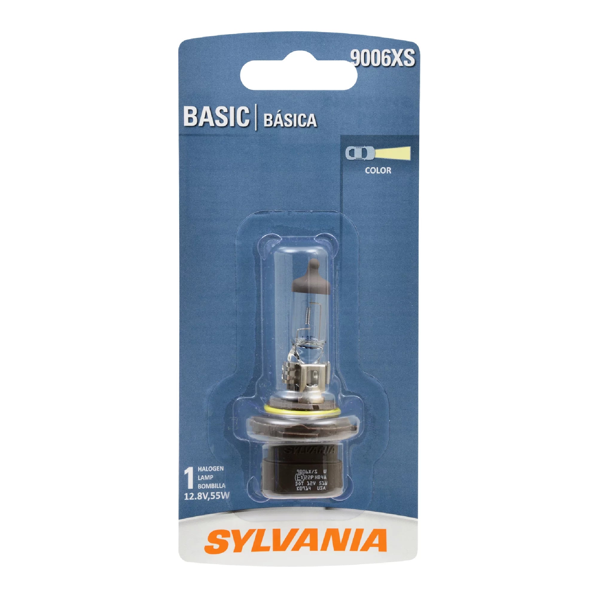 SYLVANIA 9006XS Basic Auto Halogen Headlight Bulb (Pack of 1)
