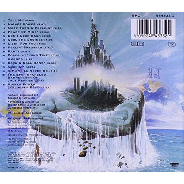 Boston – Greatest Hits (1997, CD)