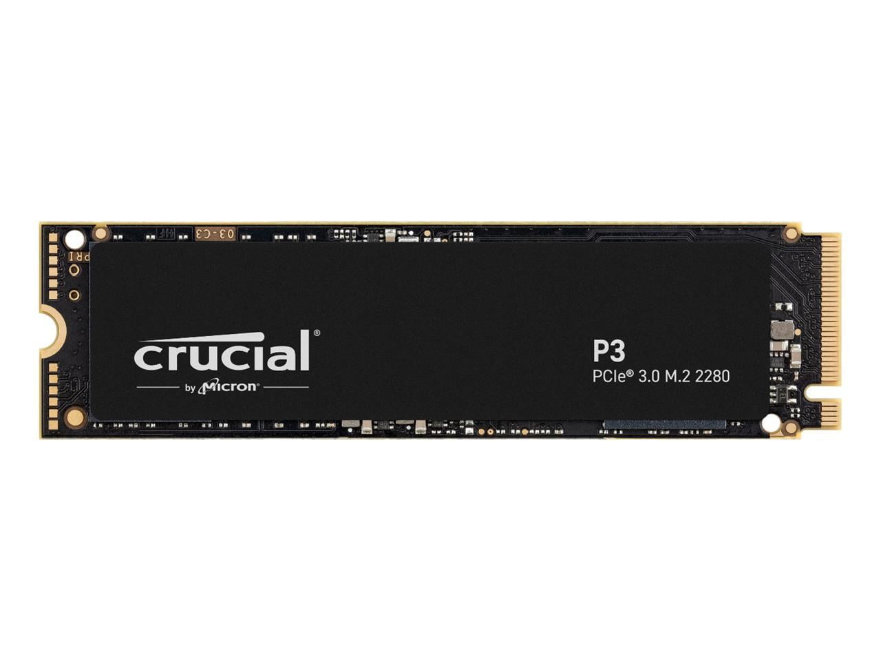 Crucial - P3 4TB Internal SSD PCIe Gen 3 x4  NVMe