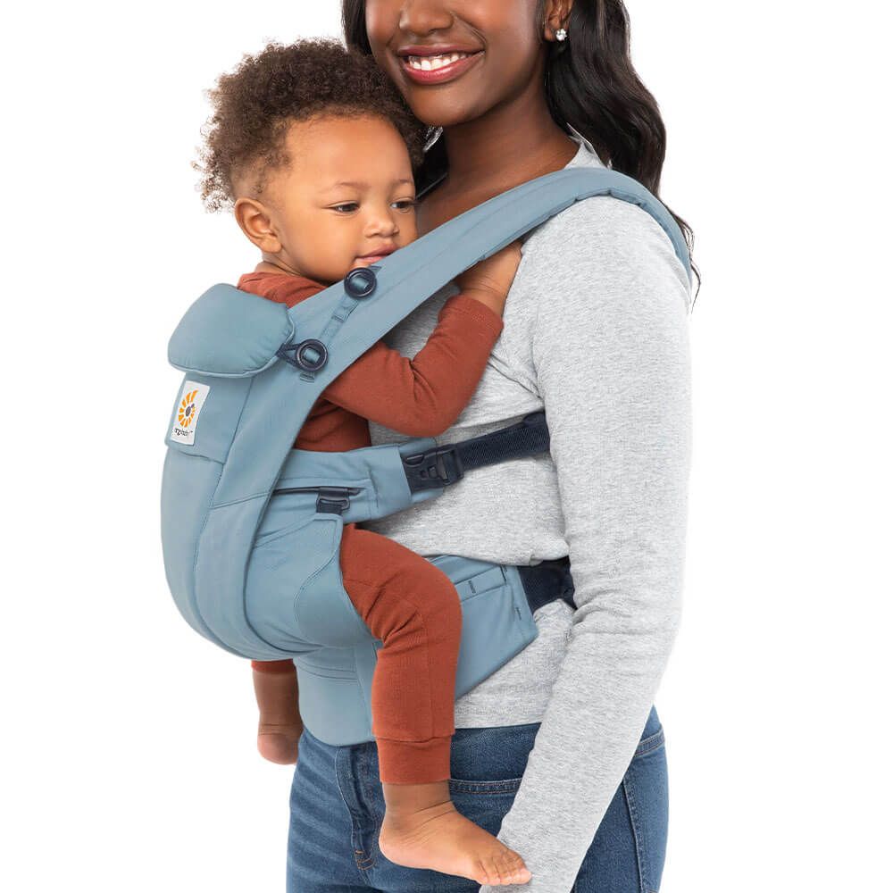 Ergobaby Omni Dream All-In-One Baby Carrier (7-45 Lb) - Slate Blue