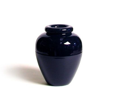 Bauer Pottery 12-Inch Oil Jar - Midnight Blue