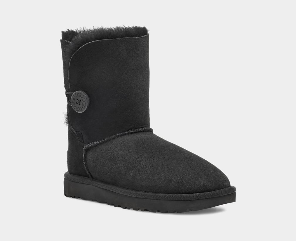 UGG Womens Bailey Button Boot [Black] Size 6