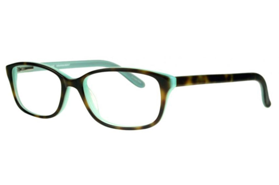 BULOVA Ixtapa Eyeglasses Frames - Havana/Mint **AS-IS, SEE CONDITION**