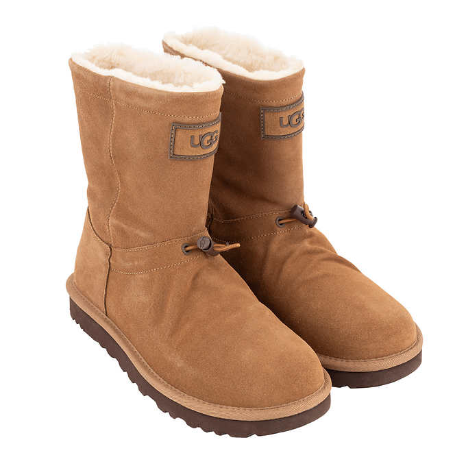 UGG Women's Classic Short Toggler Boot [Chestnut]-A - New In Box-US Women's 8